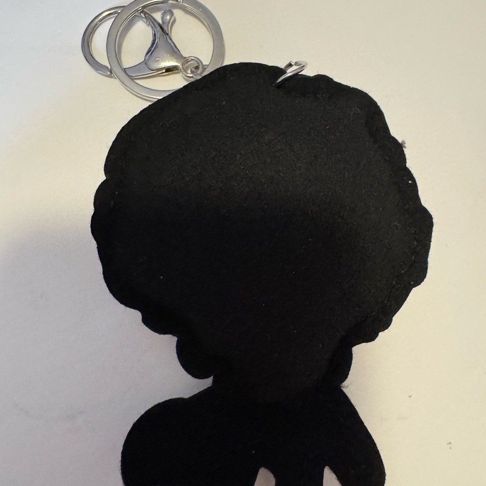 Lovely Lady Rhinestone Keychain - Picture 2 of 2